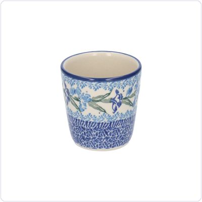 Bunzlau Strakke beker XS - 100 ml (152563) - Irises (2937)