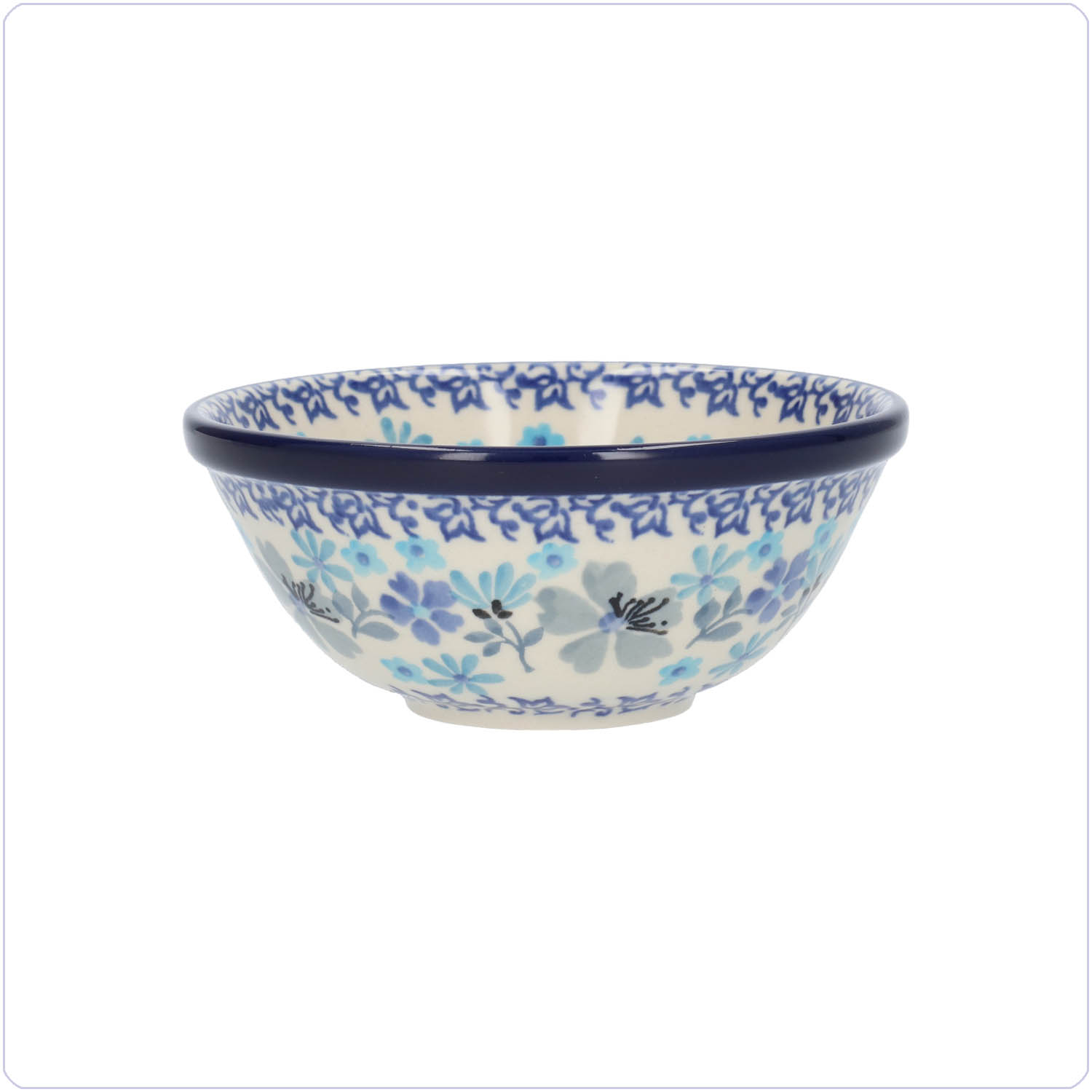 Bunzlau Diep bakje 250ml Ø12,5 (1556) - Douce Fleur (3505)