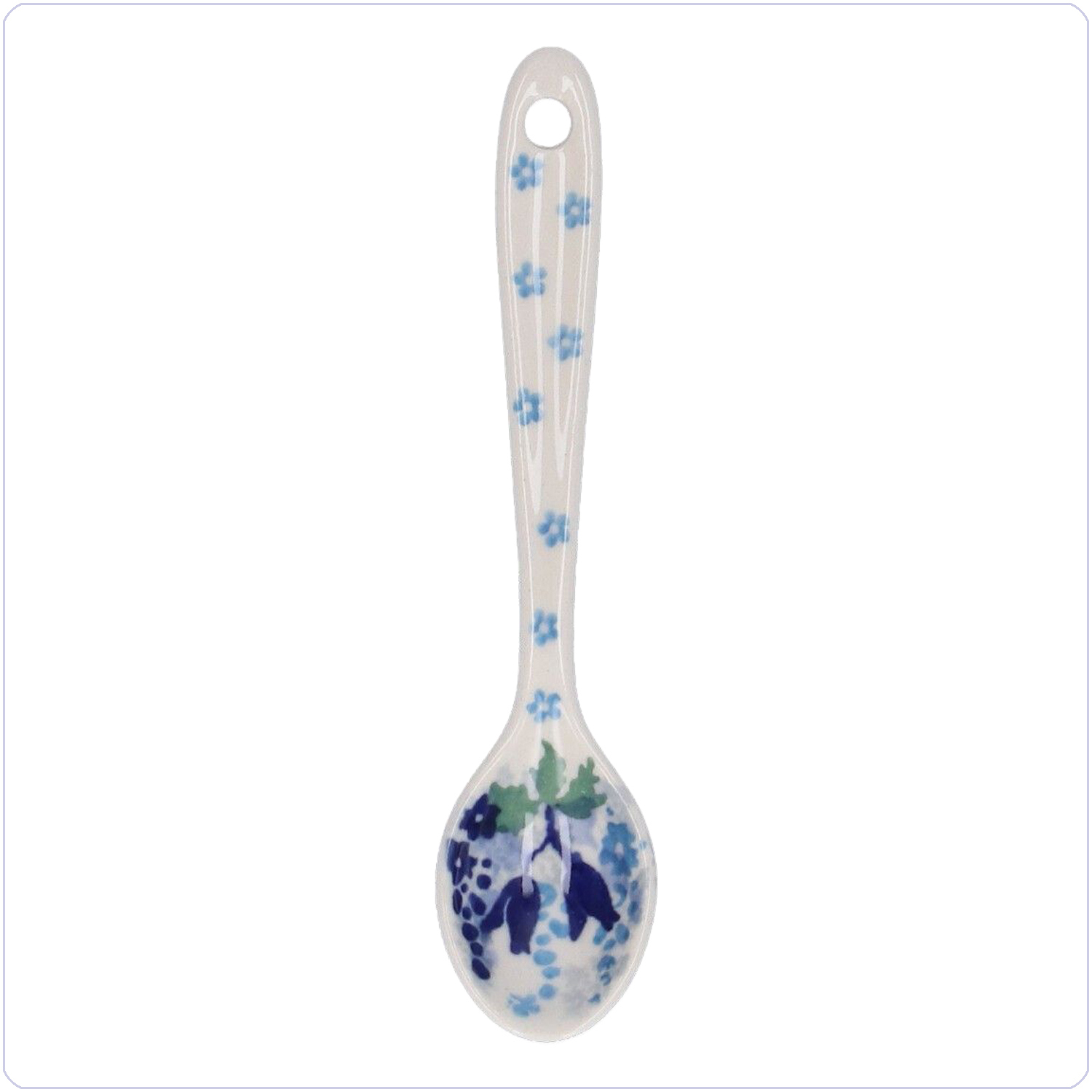 Bunzlau Theelepel (1592) - Blue Garden (3316)
