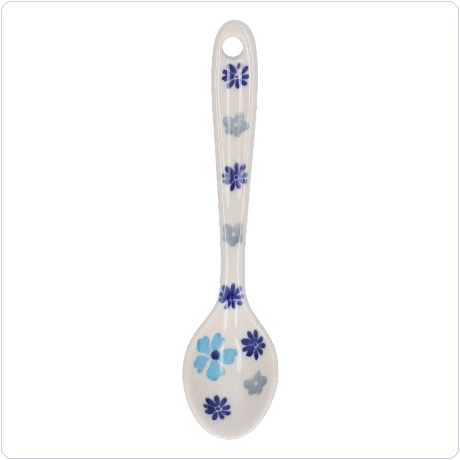 Bunzlau Theelepel (1592) - Blossom Blue (3507)
