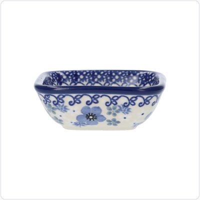 Bunzlau Vierkant bakje 70ml 8x8cm (1604) - Spring Ballet (2341)