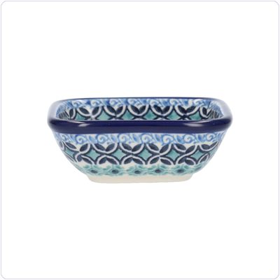 Bunzlau Vierkant bakje 70ml 8x8cm (1604) - Granada (3398)