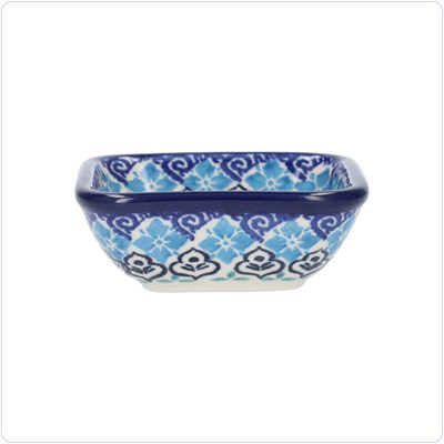 Bunzlau Vierkant bakje 70ml 8x8cm (1604) - Porto (3403)