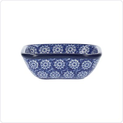 Bunzlau Vierkant bakje 70ml 8x8cm (1604) - Lace (884)