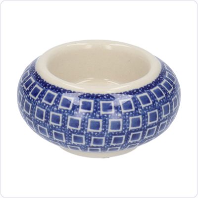 Bunzlau Houder voor waxinelichtje (1648) - Blue Diamond (2253)