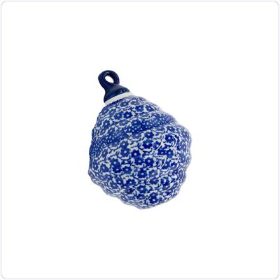 Bunzlau Kerstbal (1668) - Midnight Blue (2546)