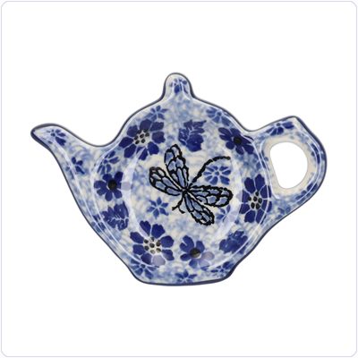 Bunzlau Theepot theetipje (1766) - Dragonfly (1443)