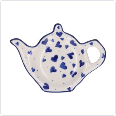 Bunzlau Theepot theetipje (1766) - Hearts (2874)