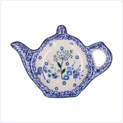 Bunzlau Theepot theetipje (1766) - Floral Party (2896)