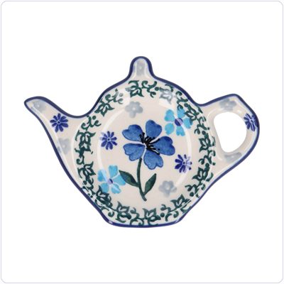 Bunzlau Theepot theetipje (1766) - Blossom Blue (3507)