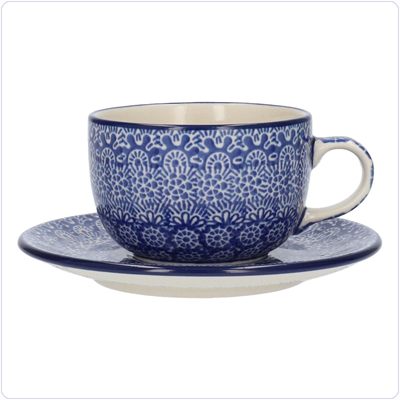 Bunzlau Kop & Schotel 240ml (1768) - Lace (884)