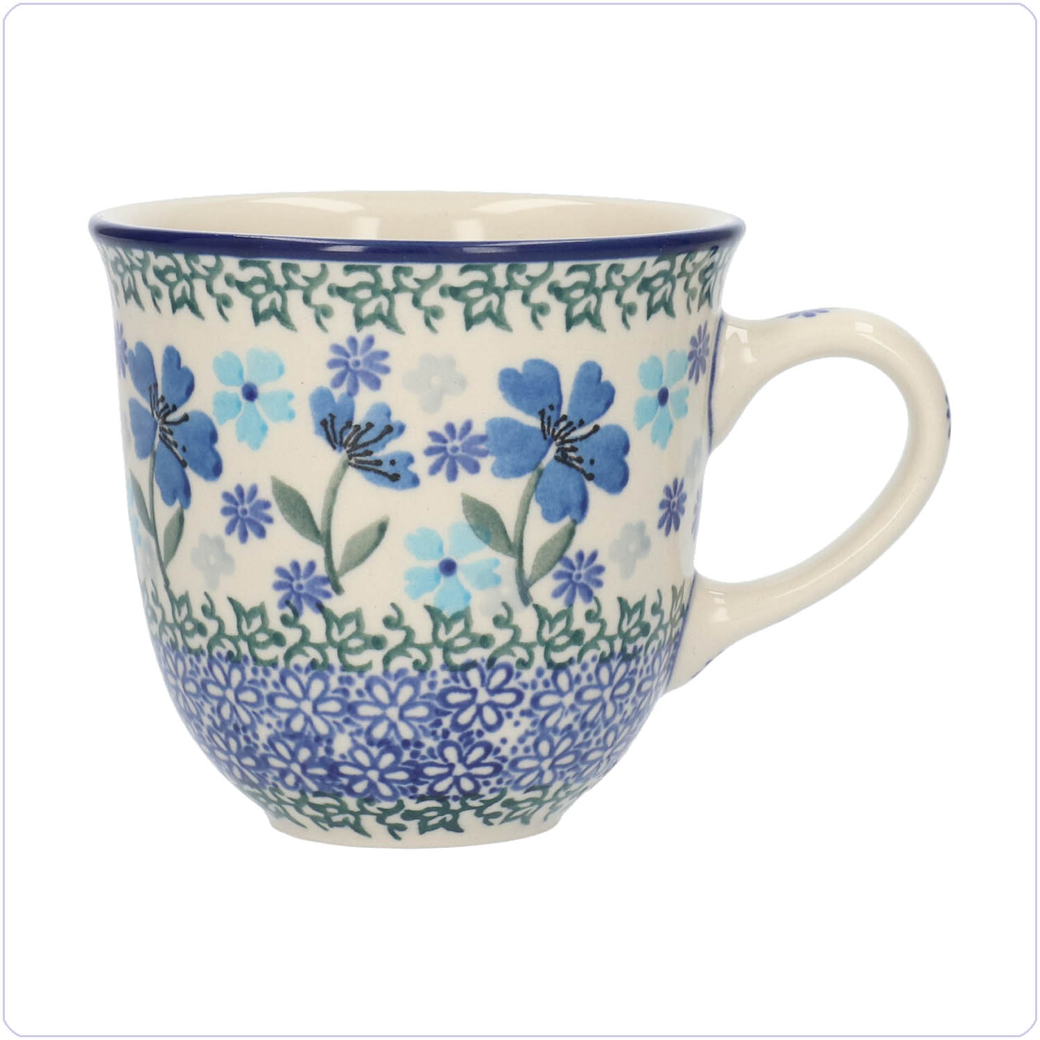 Bunzlau Tulp Beker 330ml (1824) - Blossom Blue (3507)