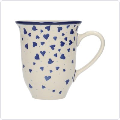 Bunzlau Tulp XL Beker 500ml (1826) - Hearts (2874)