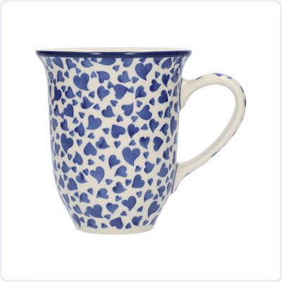 Bunzlau Tulp XL Beker 500ml (1826) - Dancing Hearts (3411)