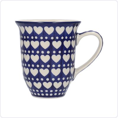 Bunzlau Tulp XL Beker 500ml (1826) - Blue Valentine (375E)