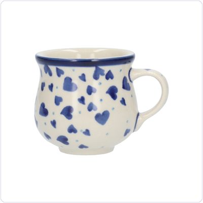 Bunzlau Bolle espresso mok 90ml (1829) - Hearts (2874)