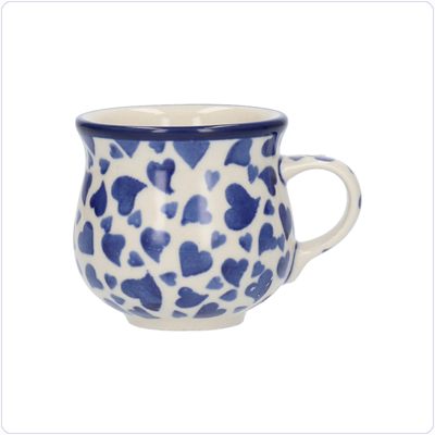 Bunzlau Bolle espresso mok 90ml (1829) - Dancing Hearts (3411)