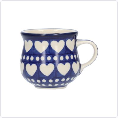 Bunzlau Bolle espresso mok 90ml (1829) - Blue Valentine (375E)