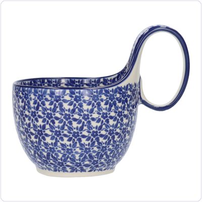 Bunzlau Waterscoop/Soepkom (1845) - Indigo (2396)