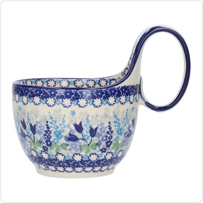 Bunzlau Waterscoop/Soepkom (1845) - Blue Garden (3316)