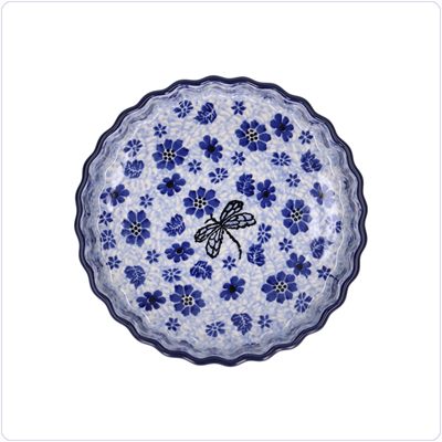 Bunzlau Quiche ovenschaal Ø15,5cm (1909) - Dragonfly (1443)