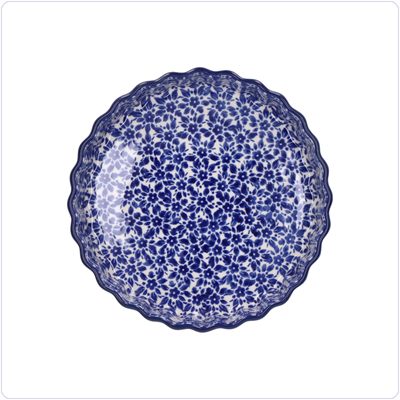 Bunzlau Quiche ovenschaal Ø15,5cm (1909) - Indigo (2396)