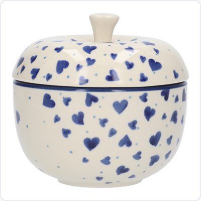 Bunzlau Appelpot Ø10,5cm (2038) - Hearts (2874)
