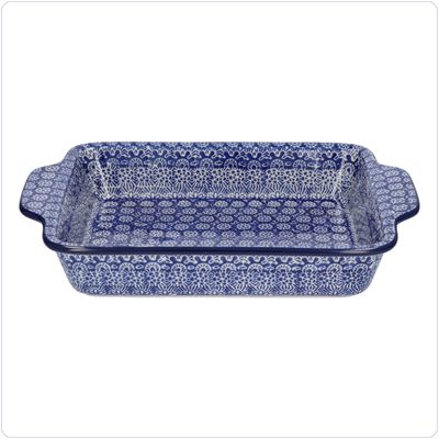 Bunzlau Ovenschaal 18x28cm (2039) - Lace (884)
