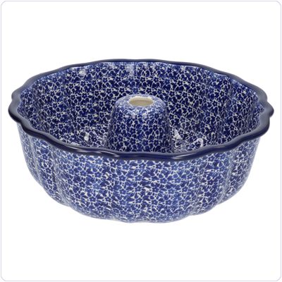 Bunzlau Grote tulband Ø 27 cm (2055) - Indigo (2396)