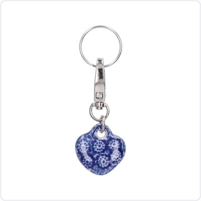 Bunzlau Sleutelhanger hart (2072) - Lace (884)