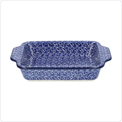 Bunzlau Ovenschaal 15x23cm (2084) - Indigo (2396)