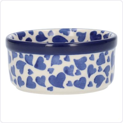Bunzlau Ramekin bakje 100ml Ø8,5 (2095) - Dancing Hearts (3411)