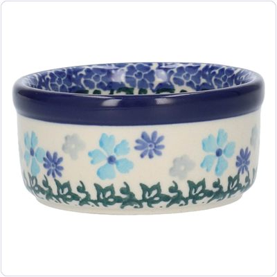 Bunzlau Ramekin bakje 100ml Ø8,5 (2095) - Blossom Blue (3507)