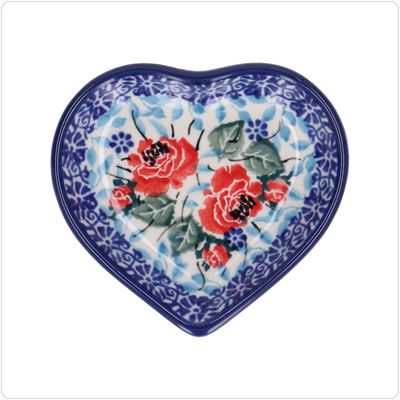 Bunzlau Hartje theetipje (2164) - English Rose (3305)