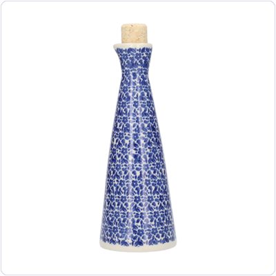 Bunzlau Olie- / Azijnflesje (2183) - Indigo (2396)