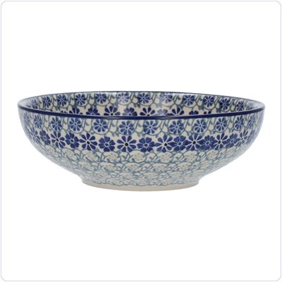 Bunzlau Serveerschaal 610ml Ø17 (2190) - Blue Fountain (2614)