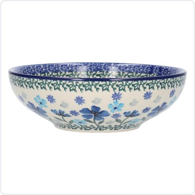 Bunzlau Serveerschaal 610ml Ø17 (2190) - Blossom Blue (3507)