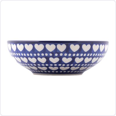 Bunzlau Serveerschaal 610ml Ø17 (2190) - Blue Valentine (375E)