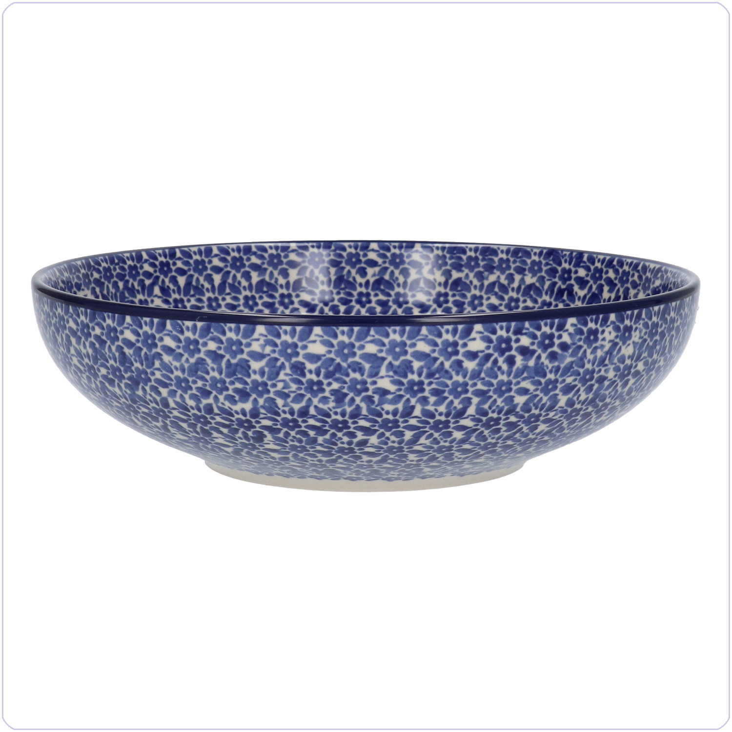 Bunzlau Serveerschaal 1250ml Ø22,5 (2191) - Indigo (2396)