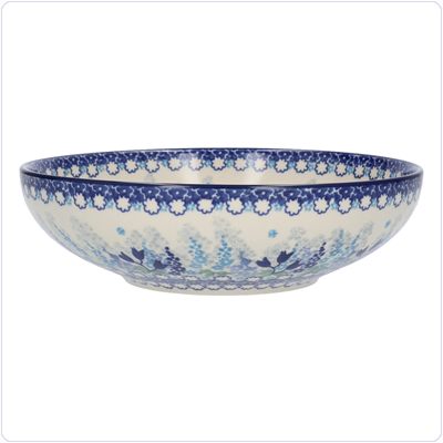 Bunzlau Serveerschaal 1250ml Ø22,5 (2191) - Blue Garden (3316)