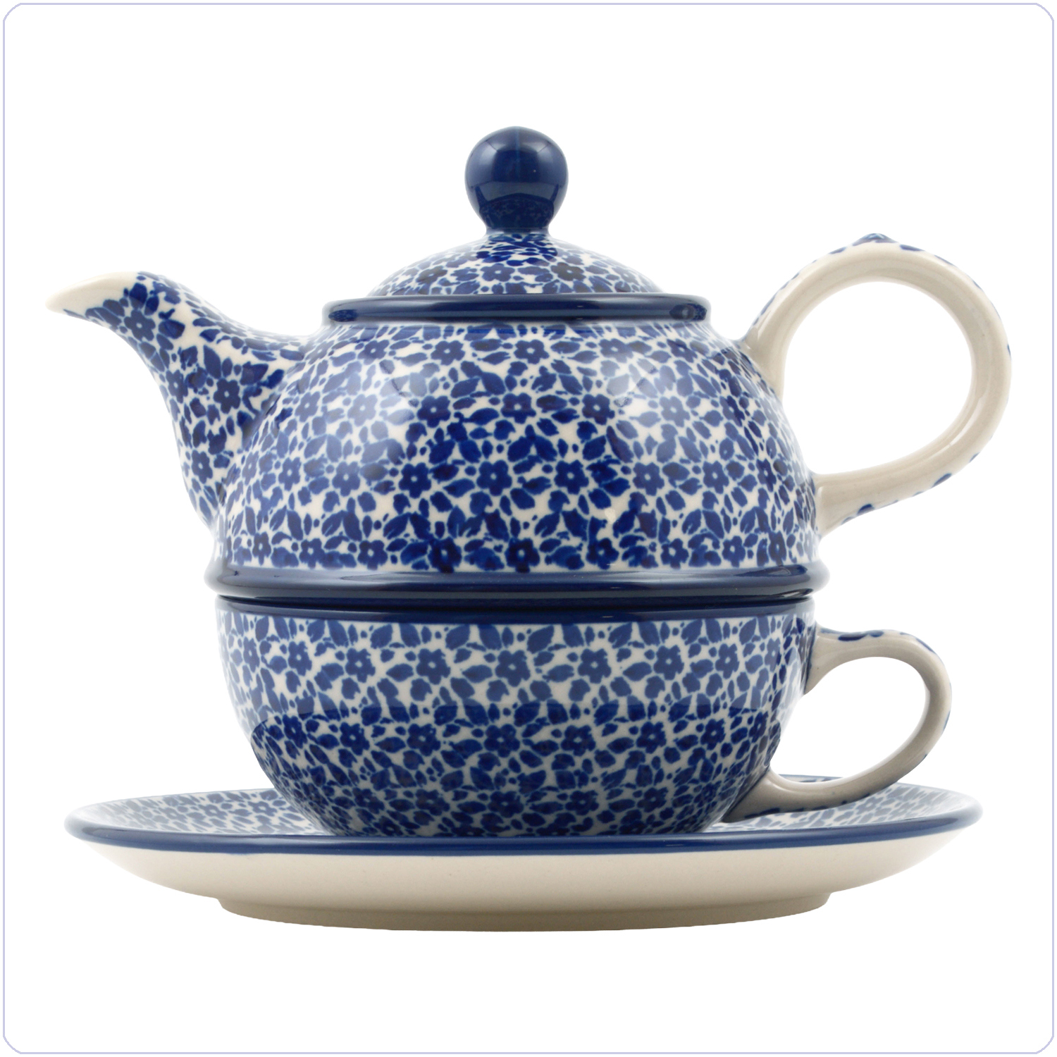 Bunzlau Tea for One 600ml (2201) - Indigo (2396)