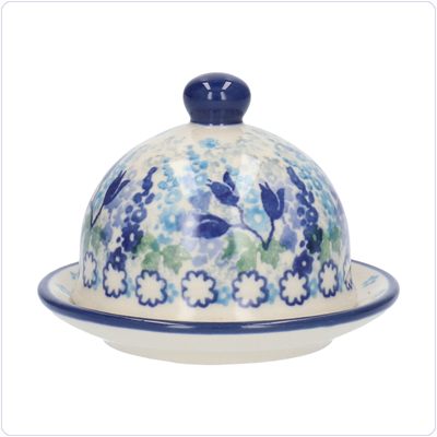 Bunzlau Botervlootje mini Ø9,5cm (2204) - Blue Garden (3316)