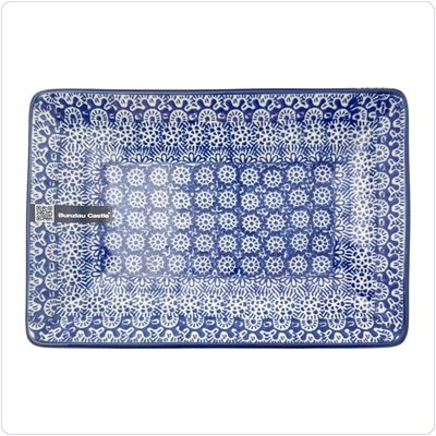 Bunzlau Plat bord sushi - M (2221) - Lace (884)