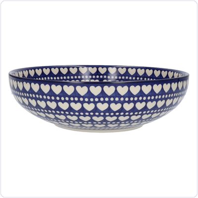 Bunzlau Serveerschaal 2650ml Ø27 (2236) - Blue Valentine (375E)