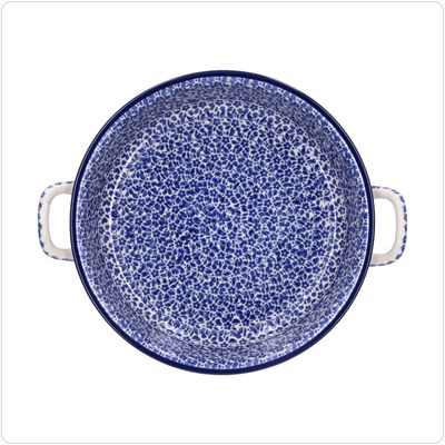 Bunzlau Ronde ovenschaal Ø23cm (2239) - Indigo (2396)