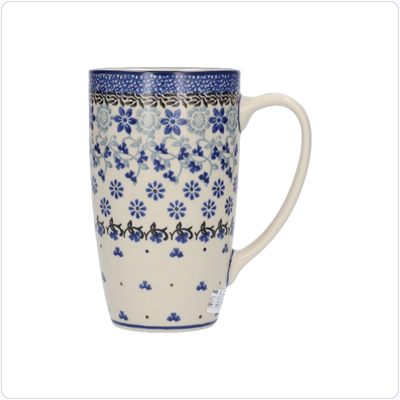 Bunzlau Slanke XL Mok 400ml (2252) - Belle Fleur (1829)
