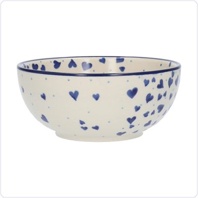 Bunzlau Rijstkom 500 ml Ø14 (2294) - Hearts (2874)