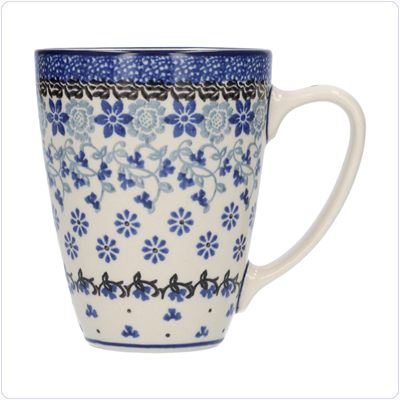 Bunzlau Mok met oor 300ml (2305) - Belle Fleur (1829)