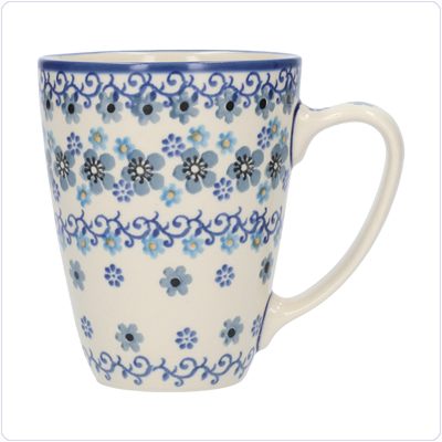 Bunzlau Mok met oor 300ml (2305) - Winter Garden (2084)