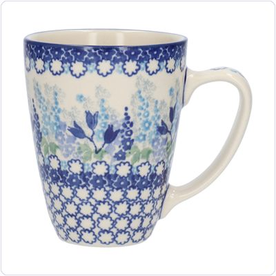 Bunzlau Mok met oor 300ml (2305) - Blue Garden (3316)